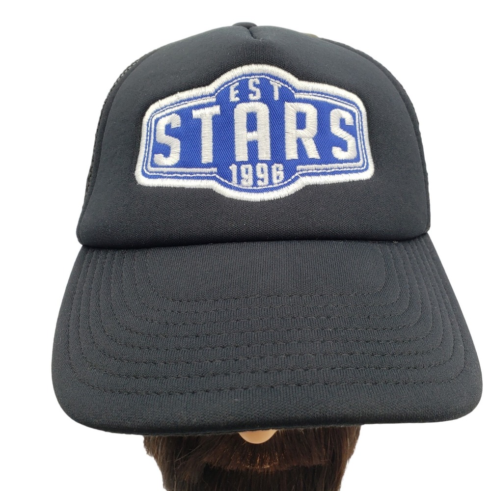 Lincoln STARS EST 1996 Black Snapback Hat Adjustable Baseball Cap Streetwear NWT